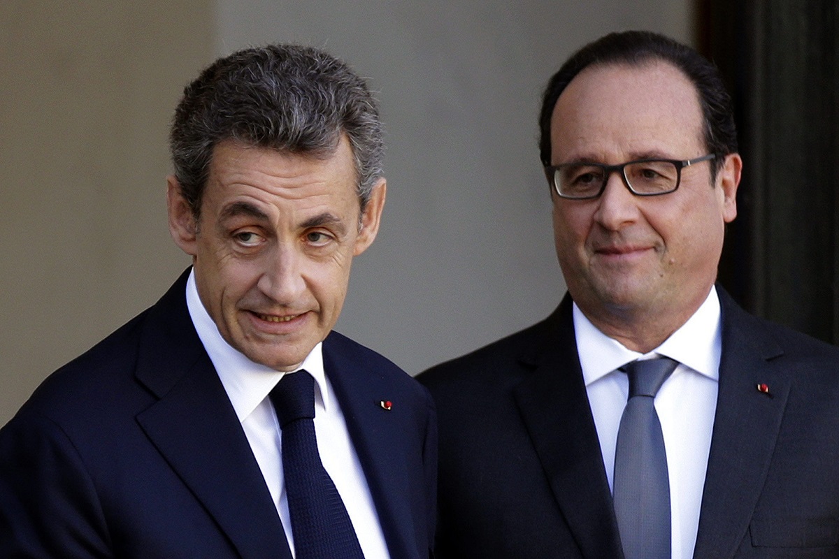 Nicolas Sarkozy et François Hollande. D. R.